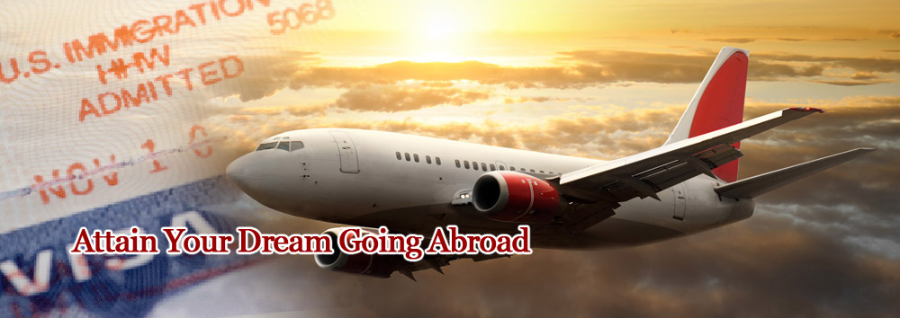 Attain your dream of going abroad